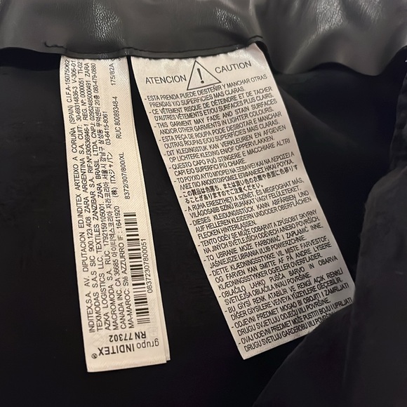 Zara Faux Leather Midi Skirt - Picture 5 of 7